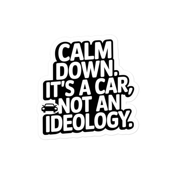 Keep Calm, it's a Car Sticker - Image 3