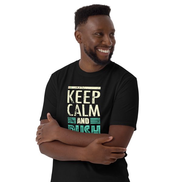 "Keep Calm and Push to Production" Unisex T-Shirt – Soft, Durable, and Built for Dev Life - Image 2