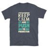 "Keep Calm and Push to Production" Unisex T-Shirt – Soft, Durable, and Built for Dev Life - Image 5