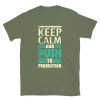 "Keep Calm and Push to Production" Unisex T-Shirt – Soft, Durable, and Built for Dev Life - Image 9