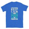 "Keep Calm and Push to Production" Unisex T-Shirt – Soft, Durable, and Built for Dev Life - Image 7