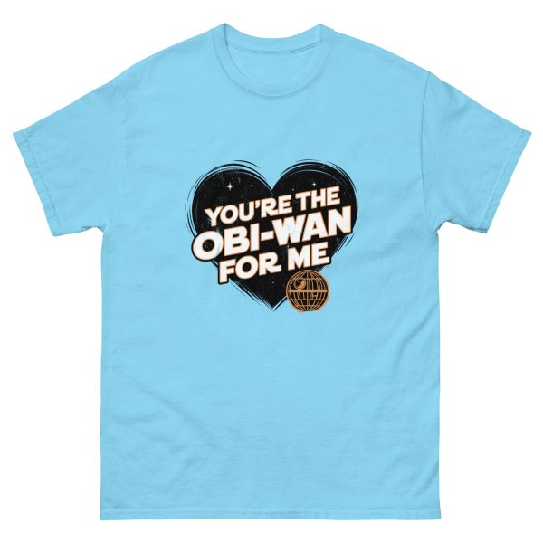 "You're the Obi-Wan for Me" Unisex Classic T-Shirt – A Must-Have for Sci-Fi Fans - Image 6