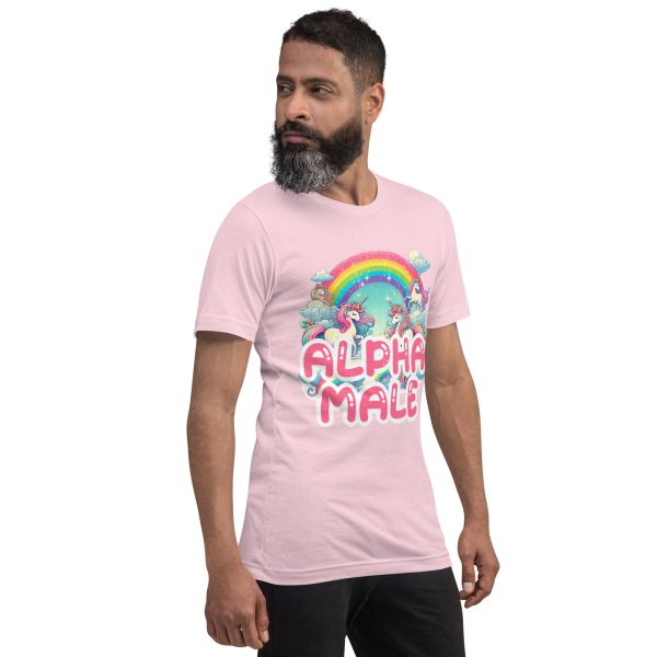 "Alpha Male" Rainbow & Unicorns T-Shirt – Soft, Playful, and Unapologetically Bold - Image 29