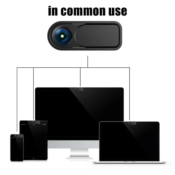 5-Pack Ultra-Thin Webcam Privacy Covers – Laptop, Phone, Tablet Camera Slider for Security & Anti-Spy Protection
