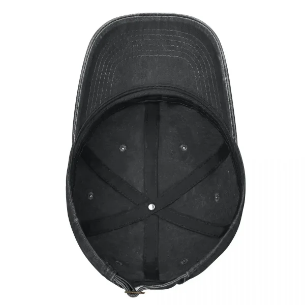 Retro Commodore 64 Baseball Cap – Vintage Denim Snapback Hat for Gamers & Computer Geeks - Image 3