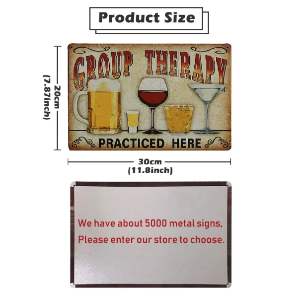 Tech Support Hourly Rate Tin Sign – Funny IT & Computer Nerd Wall Art - Image 4