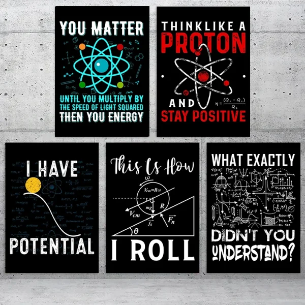 Thermodynamics Canvas Print – Physics Wall Art for Science Labs & Nerdy Decor