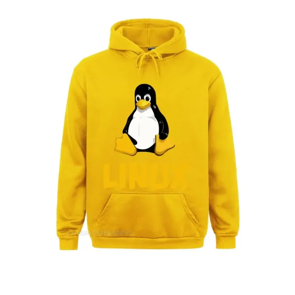 Linux Tux Penguin Hoodie – Harajuku-Style Pullover for Programmers, Developers & Tech Geeks - Image 7