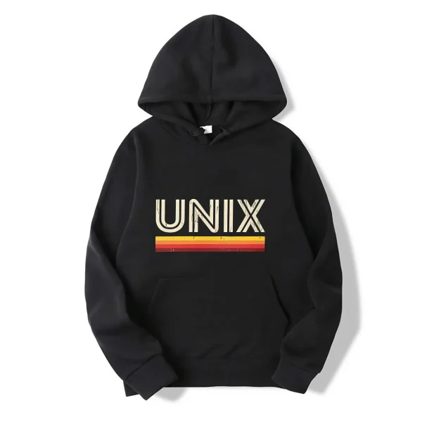 Unix & Linux Hoodie – Tux Penguin Pullover for Programmers, Sysadmins & Open-Source Geeks (S-6XL) - Image 2