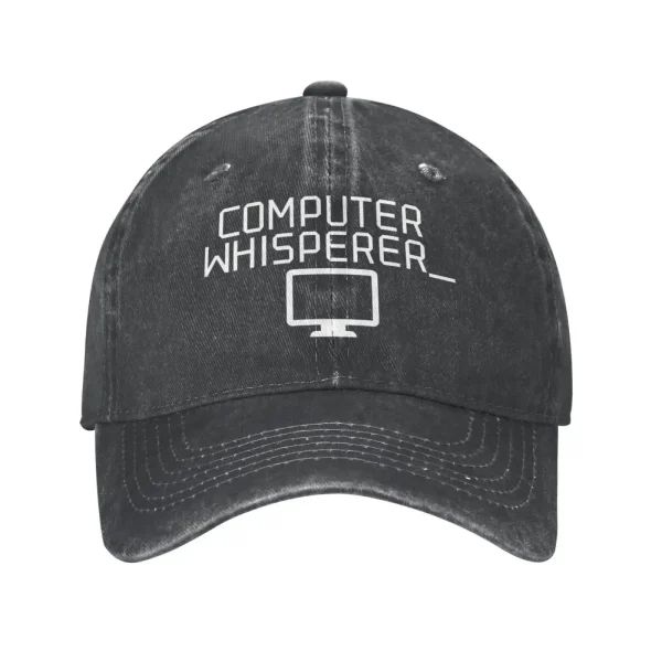 “Tech Support Nerd” Hat – Retro Computer Whisperer Cap for Geeks & IT Pros