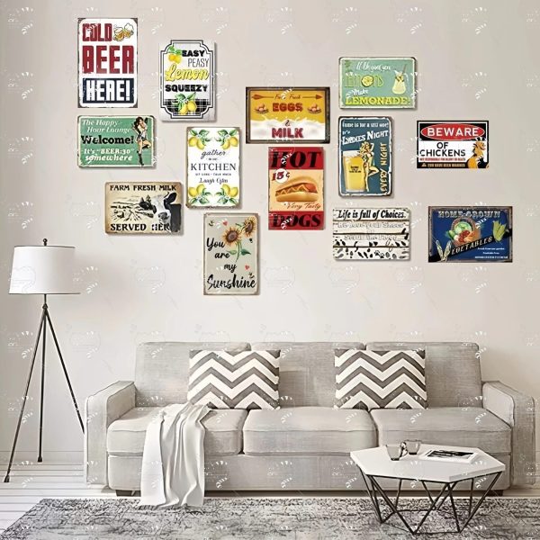 Vault-Tec Retro Tin Sign – Vintage-Style Metal Wall Art for Gamers, Bars & Man Caves - Image 5