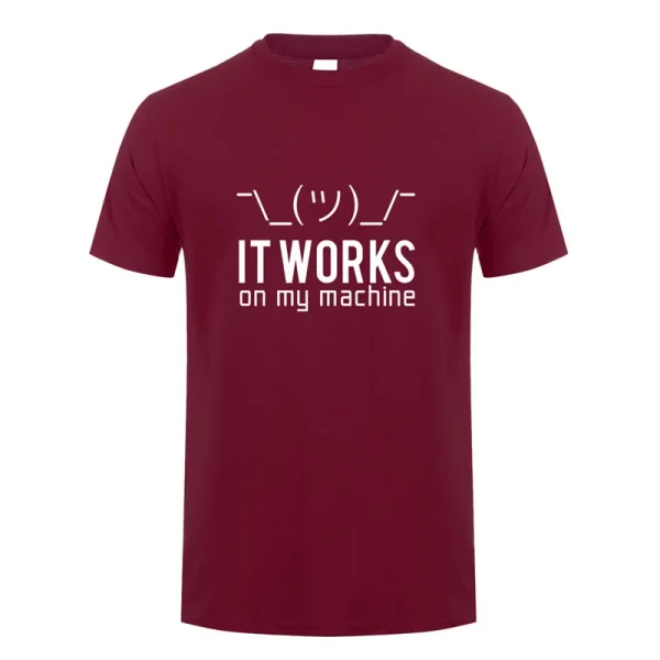 “It Works on My Machine” T-Shirt – Funny Programmer & Developer Tee - Image 2