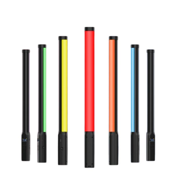 Geek Essentials RGB Handheld Light Wand – 19.68” LED Photography & Studio Lighting Stick