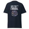 "I Don't Want to Brag, But I Model" Unisex Data Science & AI Tee - Image 5
